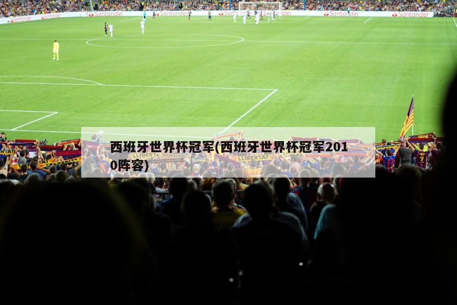 西班牙世界杯冠军(西班牙世界杯冠军2010阵容)