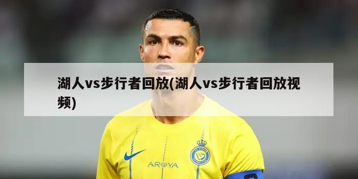 湖人vs步行者回放(湖人vs步行者回放视频)