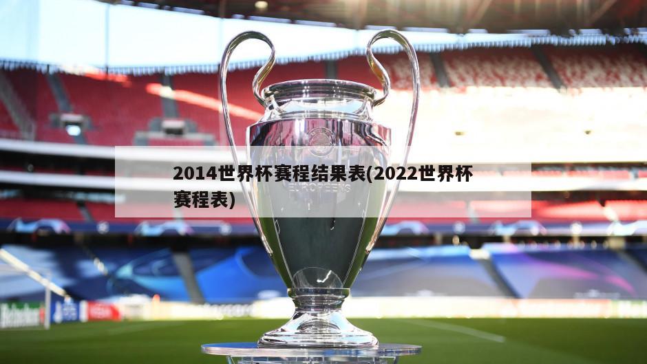 2014世界杯赛程结果表(2022世界杯赛程表)