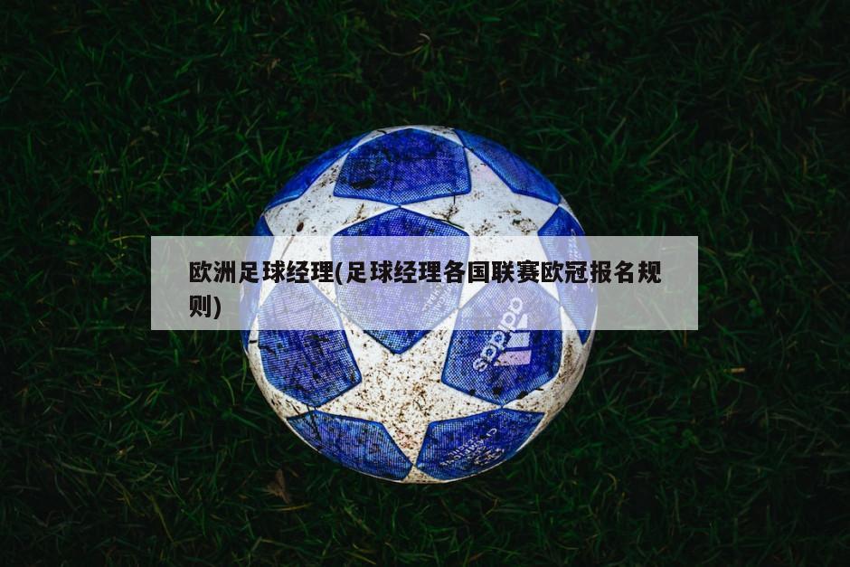欧洲足球经理(足球经理各国联赛欧冠报名规则)