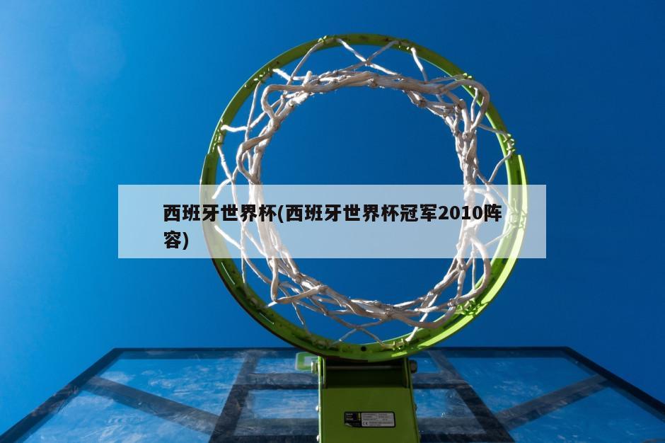 西班牙世界杯(西班牙世界杯冠军2010阵容)