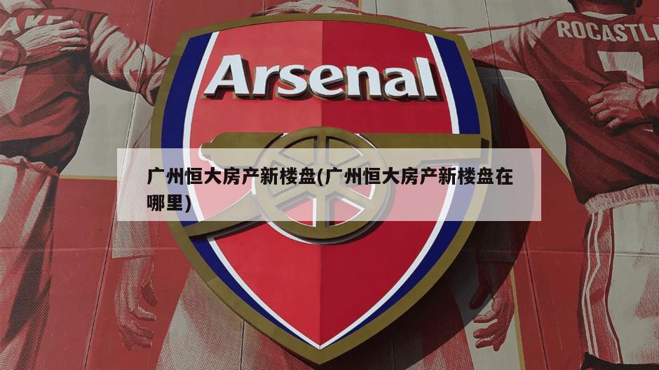 广州恒大房产新楼盘(广州恒大房产新楼盘在哪里)