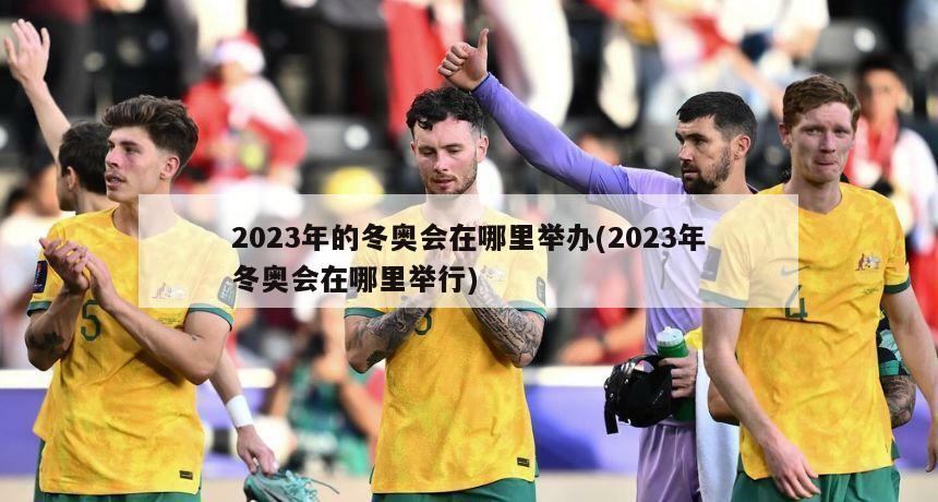 2023年的冬奥会在哪里举办(2023年冬奥会在哪里举行)